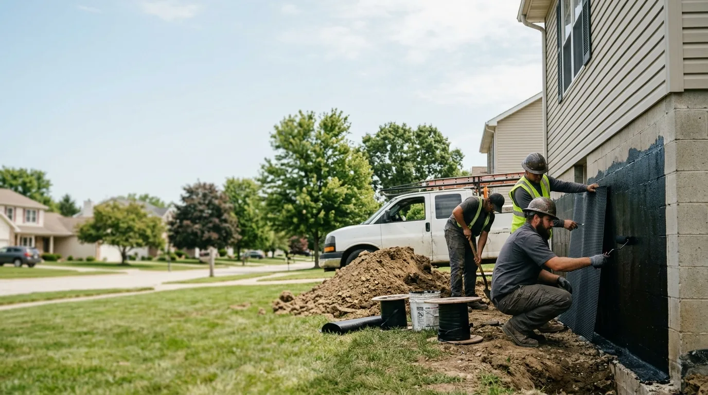 Basement Waterproofing in Eureka, IL near me